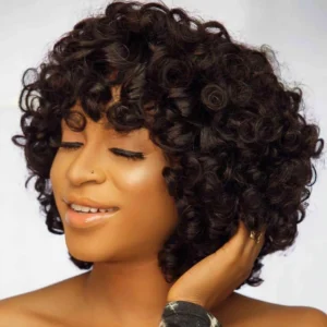 Omotola Black Wig