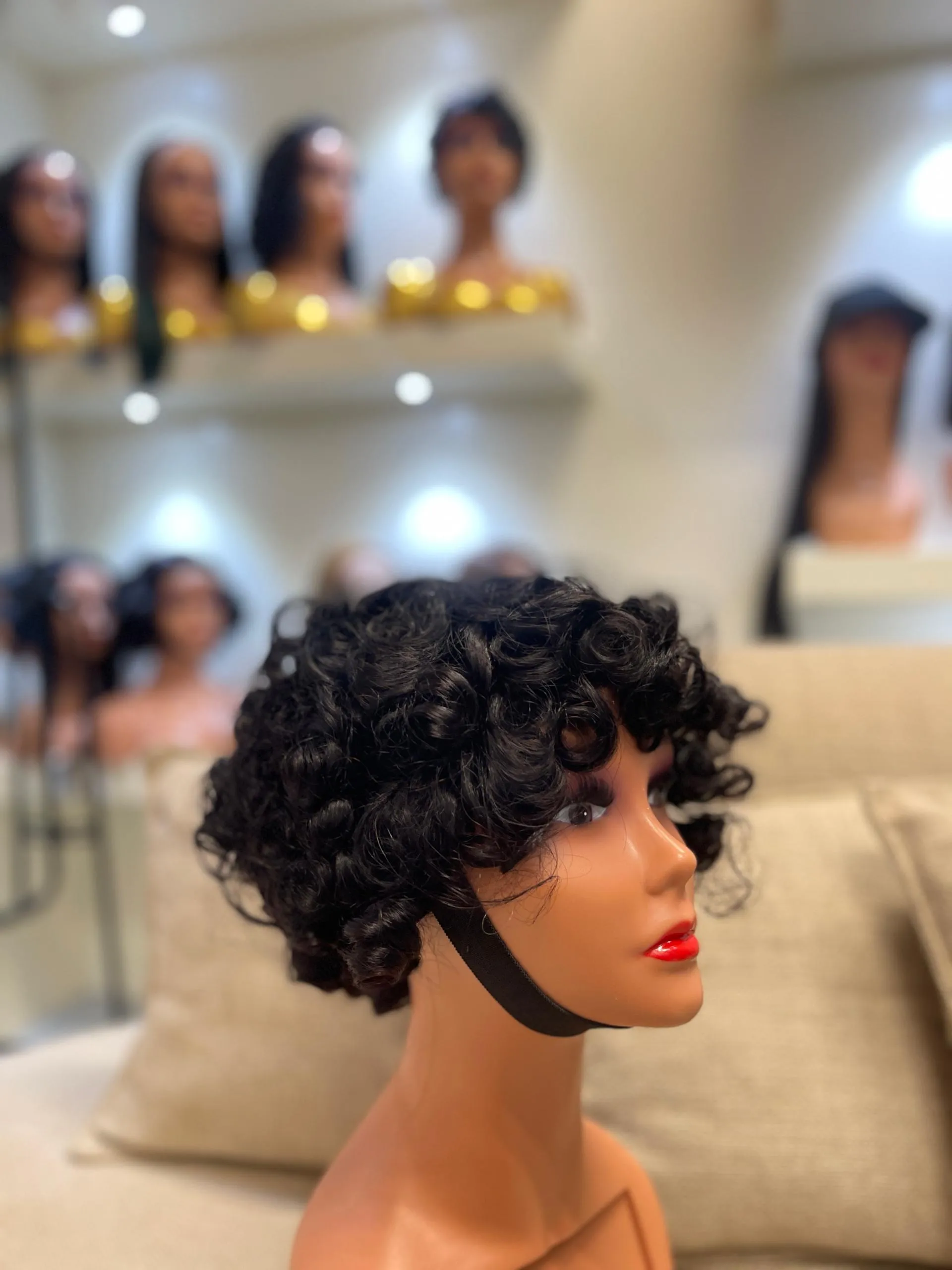 Omotola Black Wig - Image 3