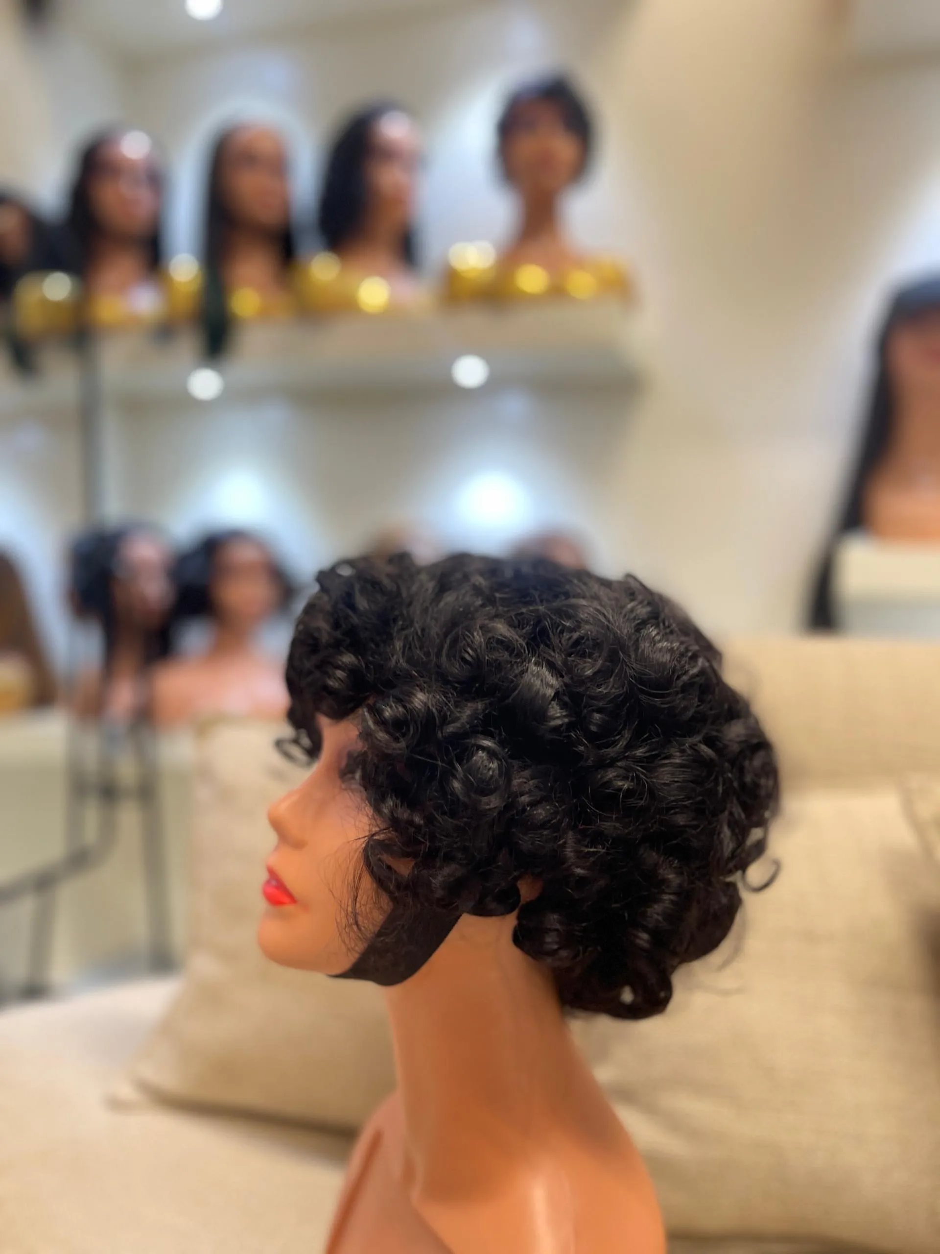 Omotola Black Wig - Image 4