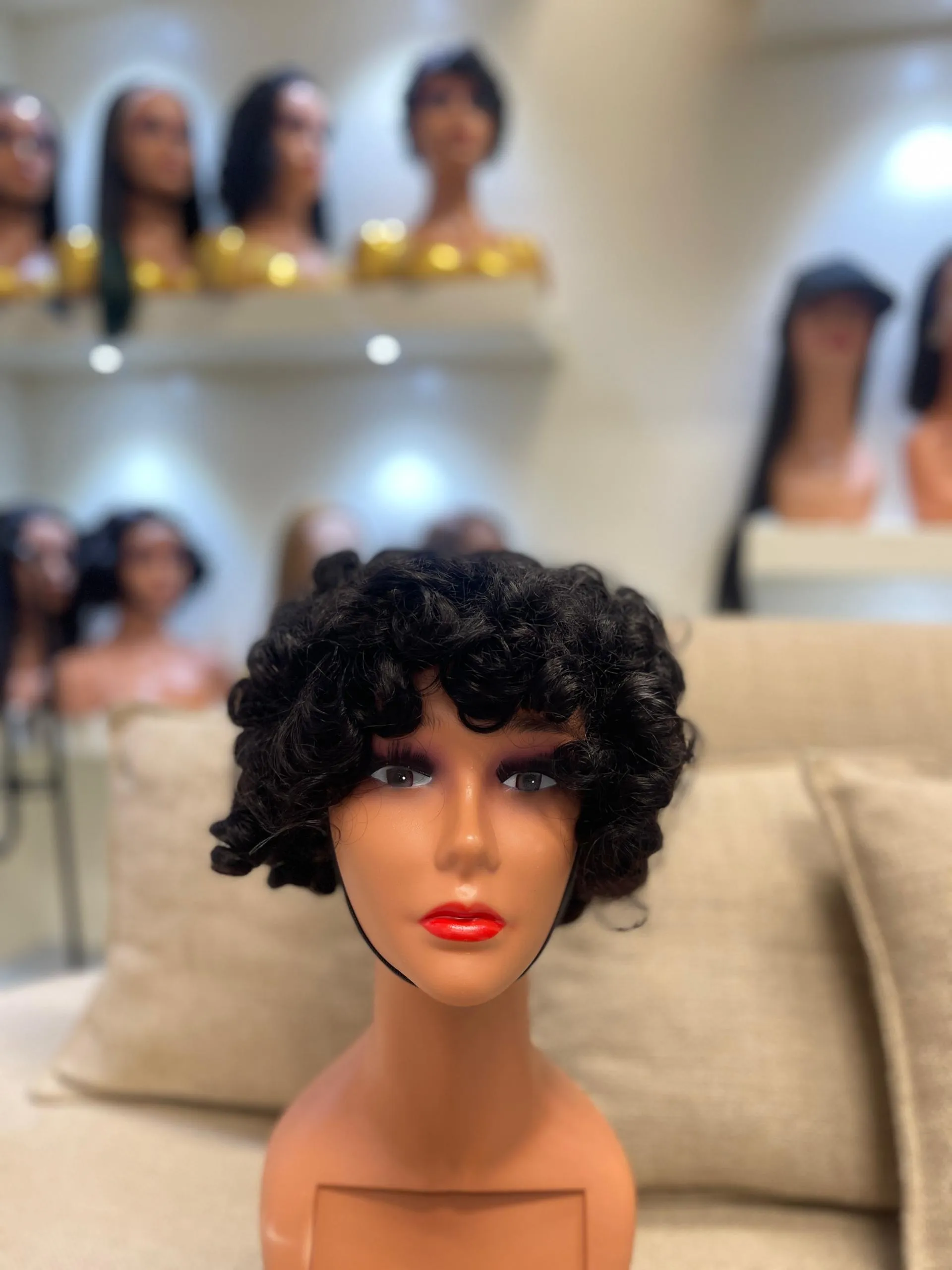 Omotola Black Wig - Image 2