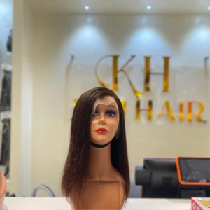 Bone Straight Frontal Honey Brown