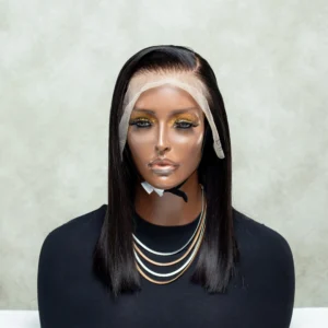 Straight Double Drawn (13×4) Bob Wig