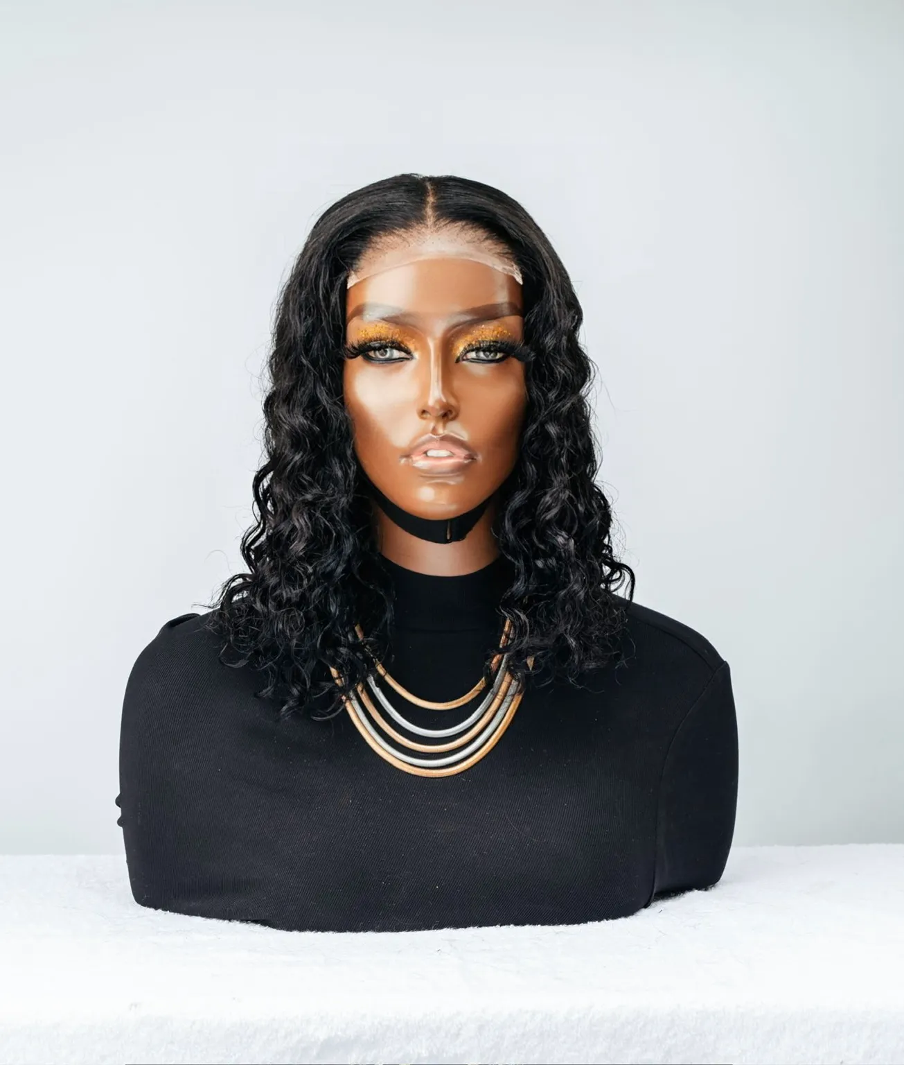Malaysian Loose Wave (4×4 closure) Bob Wig